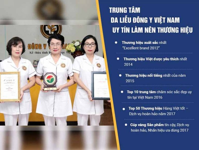 Trung tâm Da liễu Đông y Việt Nam là đơn vị có tiếng trong điều trị bệnh da liễu bằng Y học cổ truyền