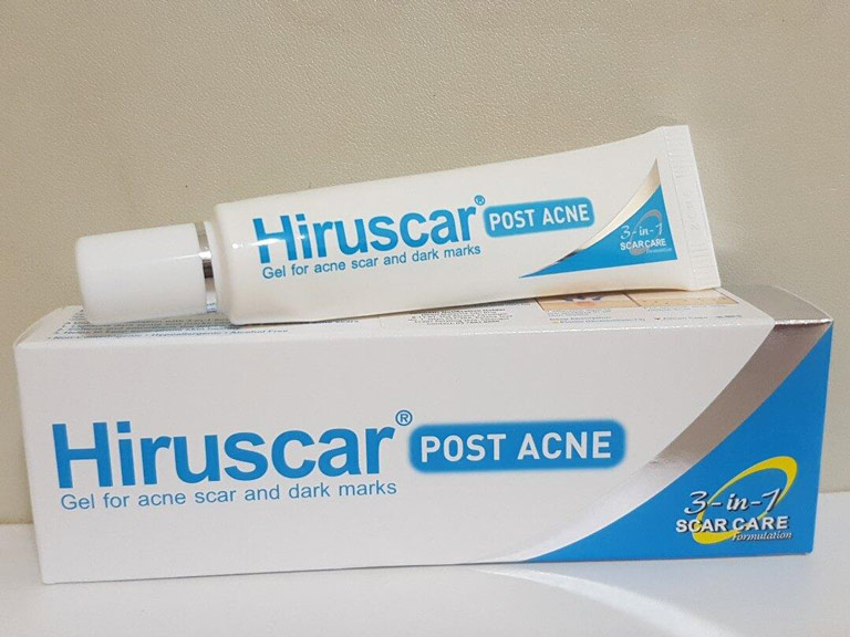 Kem trị mụn thâm trắng da Hiruscar Post Acne