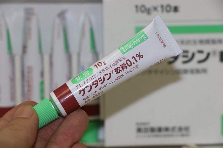 Gentacin là một loại kem trị sẹo mụn nổi tiếng của Nhật