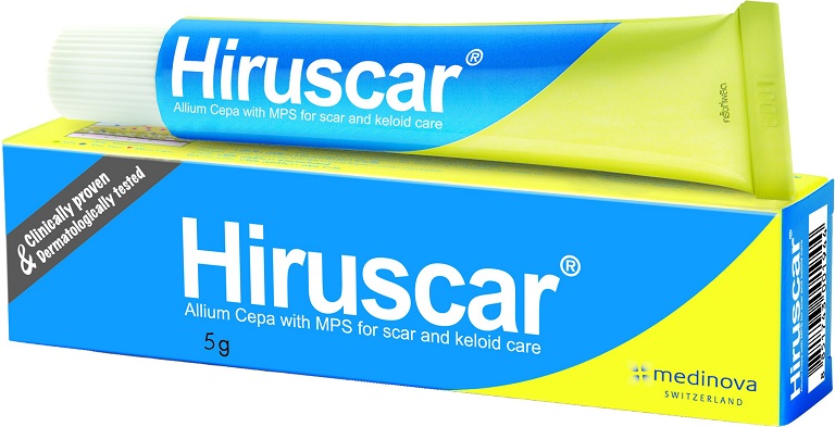 Hiruscar Gel giúp loại bỏ những vết sẹo cứng đầu