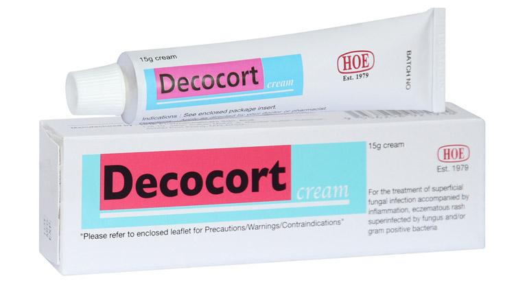 Thuốc bôi trị tổ đỉa Decocort cream được đánh giá là an toàn, lành tính