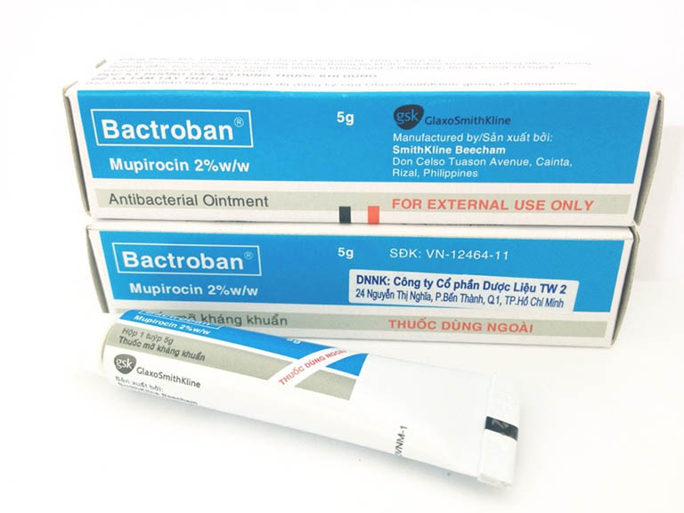 Thuốc bôi bệnh tổ đỉa Bactroban được các bác sĩ khuyên dùng