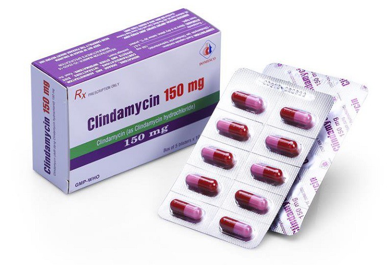 Thuốc uống trị mụn nội tiết cho nam Clindamycin