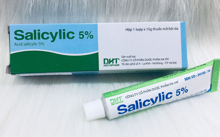 Axit salicylic mang đến tác dụng tốt với các nốt mụn