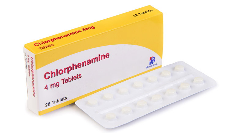 Chlorpheniramine là thuốc trị chàm và một số bệnh da liễu thuộc nhóm Histamin